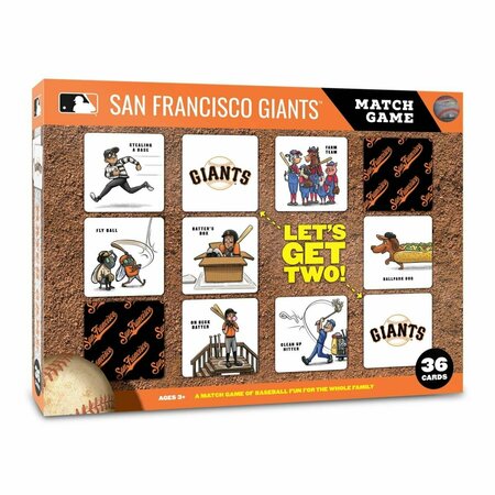 YOUTHEFAN MLB San Francisco Giants Licensed Memory Match Game 2500867